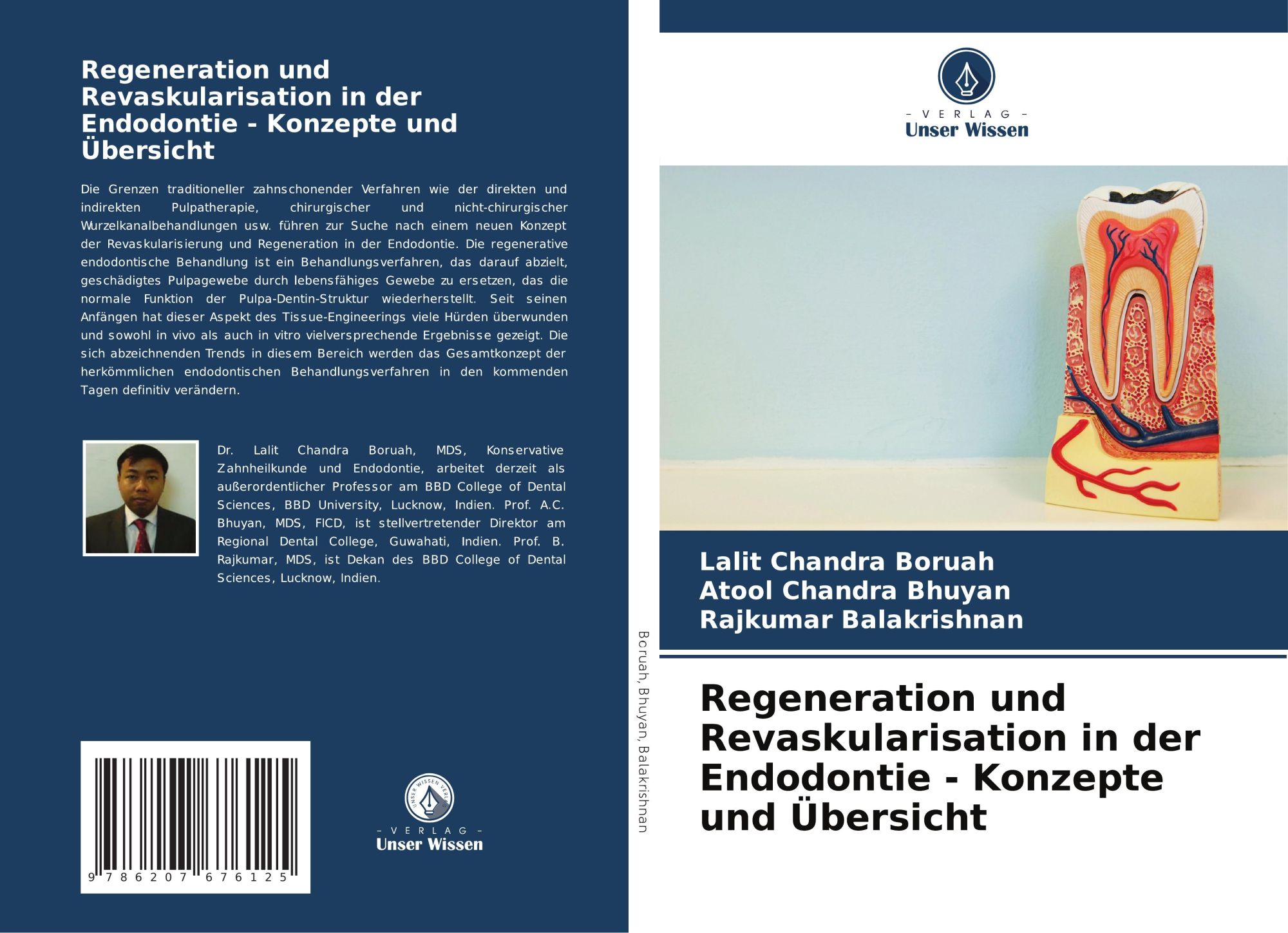 Cover: 9786207676125 | Regeneration und Revaskularisation in der Endodontie - Konzepte und...