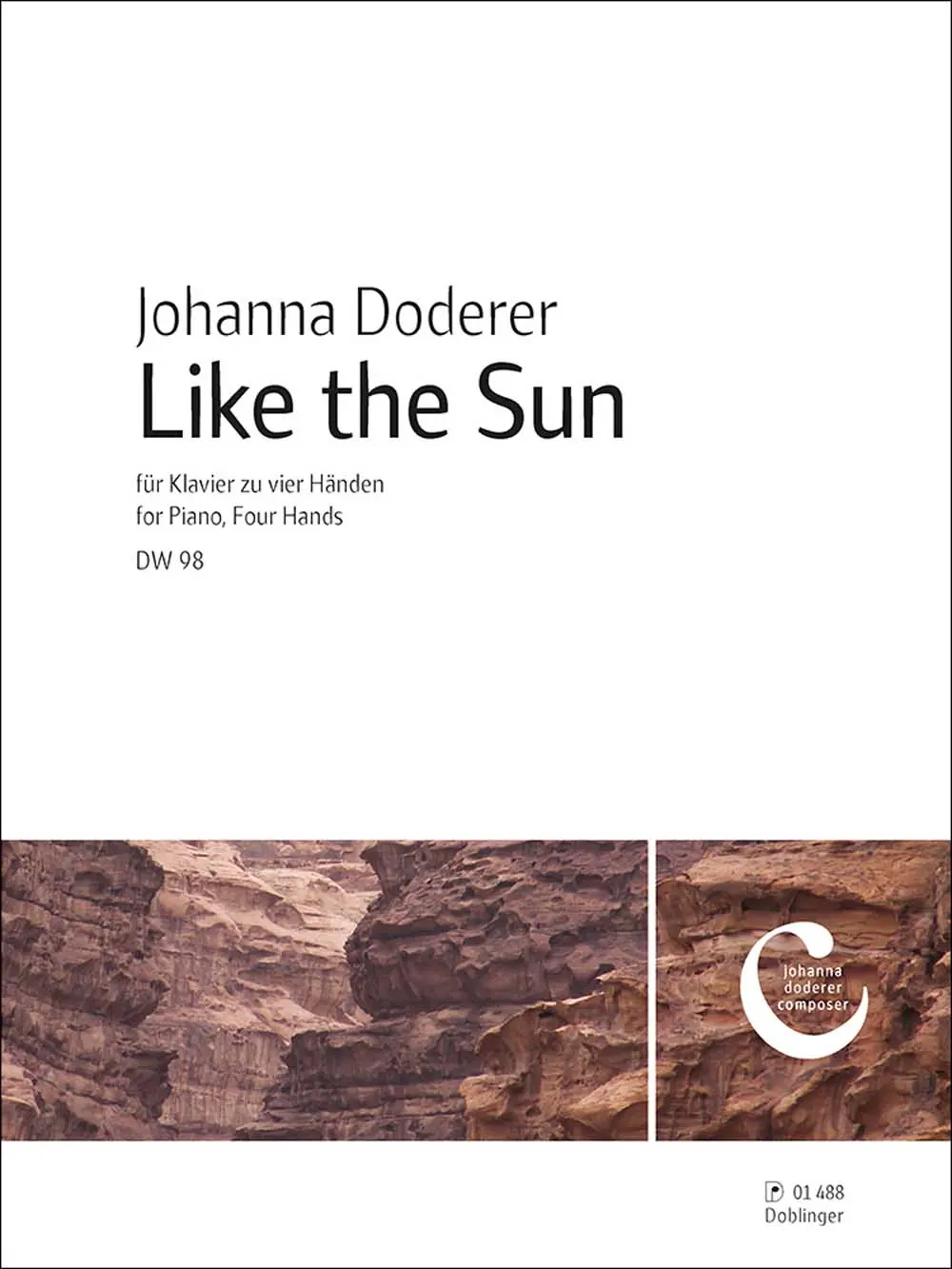 Cover: 9790012206125 | Like The Sun | Diabelli Variationen für Klavier Solo | Johanna Doderer