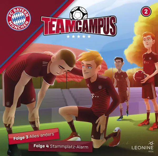 Cover: 4061229236225 | FC Bayern Team Campus. Tl.2, 1 Audio-CD | Audio-CD | 48 Min. | Deutsch