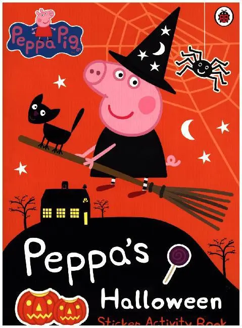 Cover: 9780723296225 | Peppa Pig - Peppa's Halloween | Sticker Activity Book | Peppa Pig