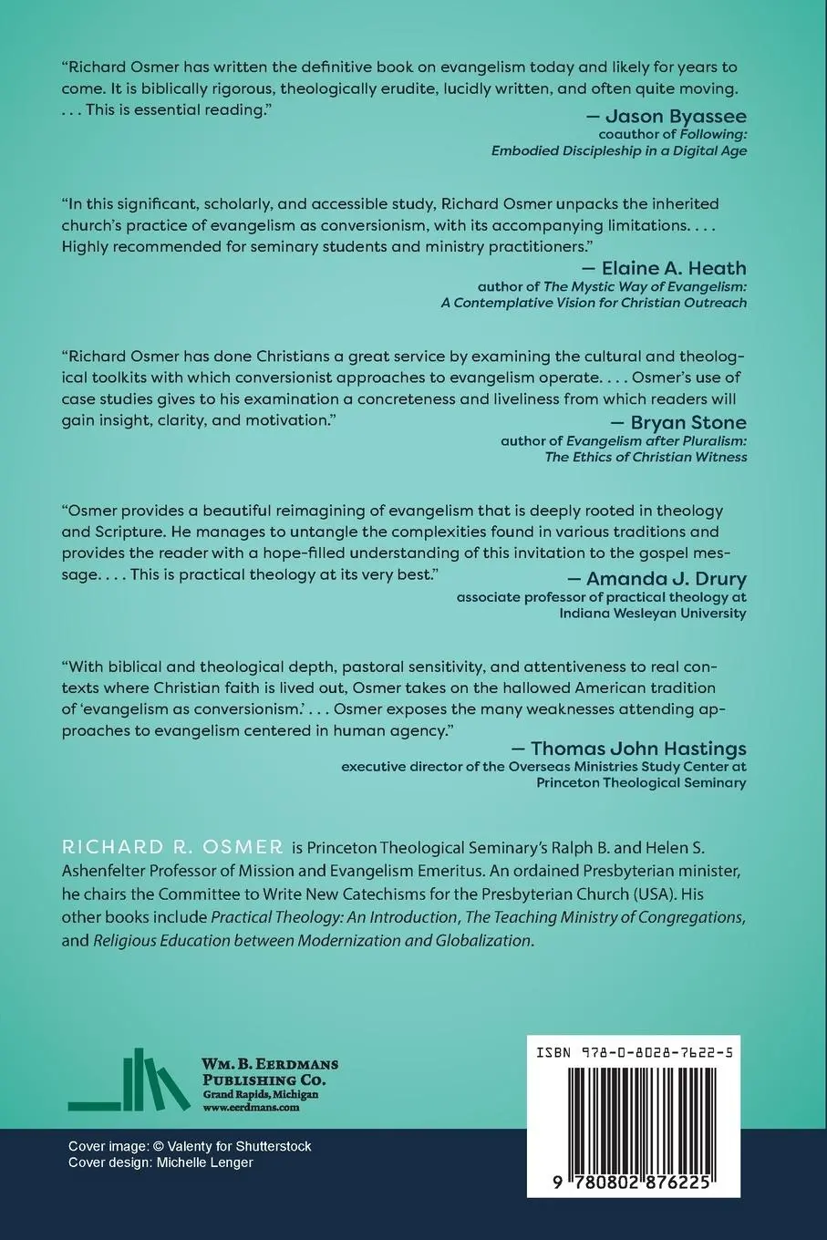 Rückseite: 9780802876225 | Invitation | A Theology of Evangelism | Richard R Osmer | Taschenbuch