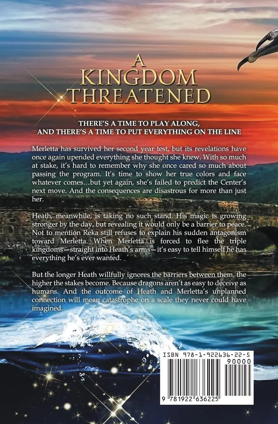 Rückseite: 9781922636225 | A Kingdom Threatened | Deborah Grace White | Taschenbuch | Englisch
