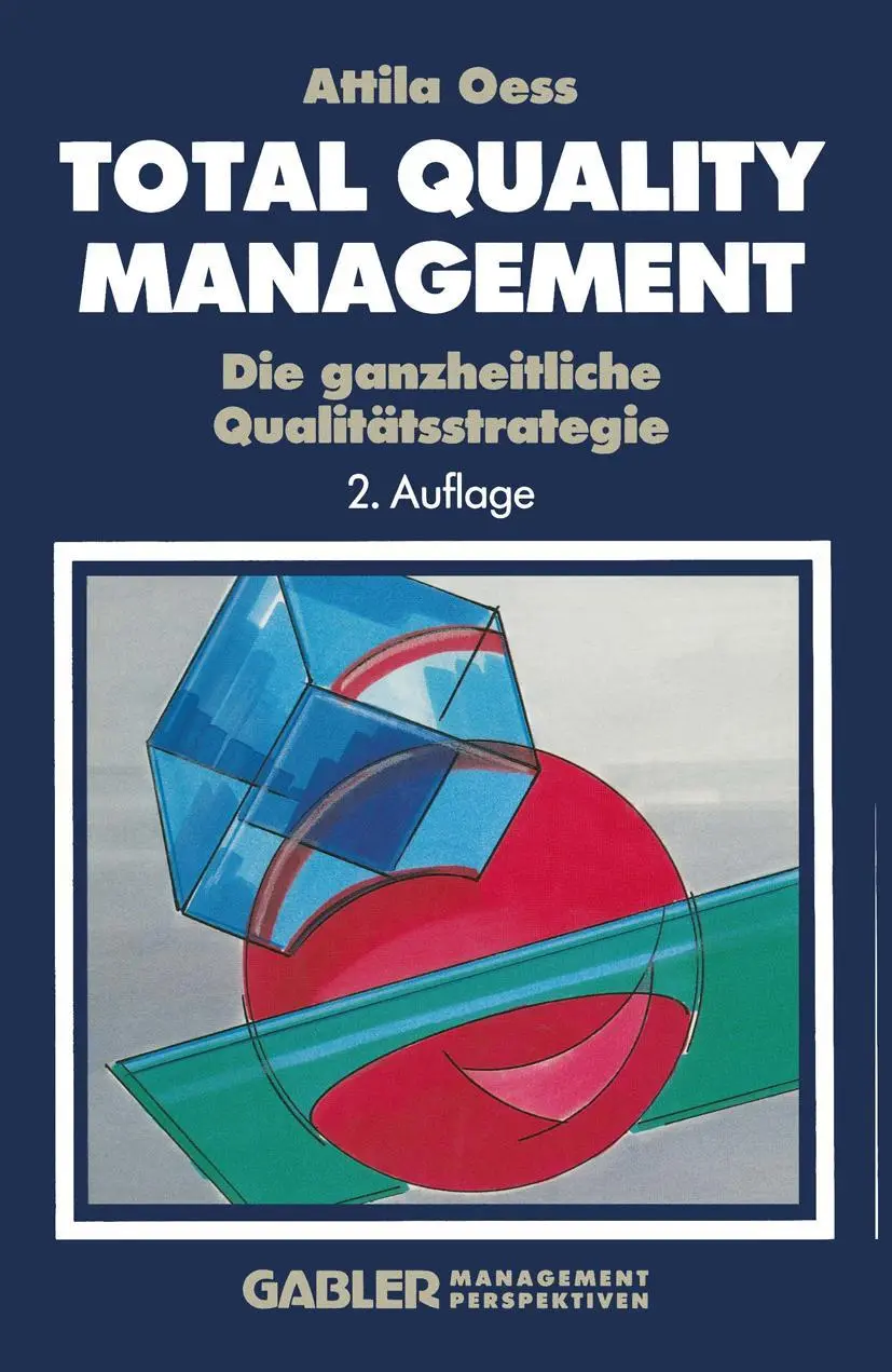 Cover: 9783409236225 | Total Quality Management | Die ganzheitliche Qualitätsstrategie | Oess