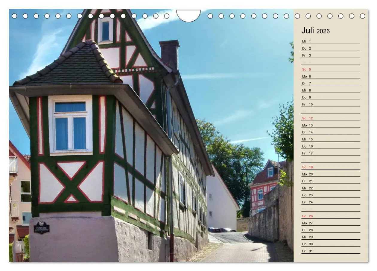 Bild: 9783457996225 | Bad Orb - Romantik im Spessart (Wandkalender 2026 DIN A4 quer),...