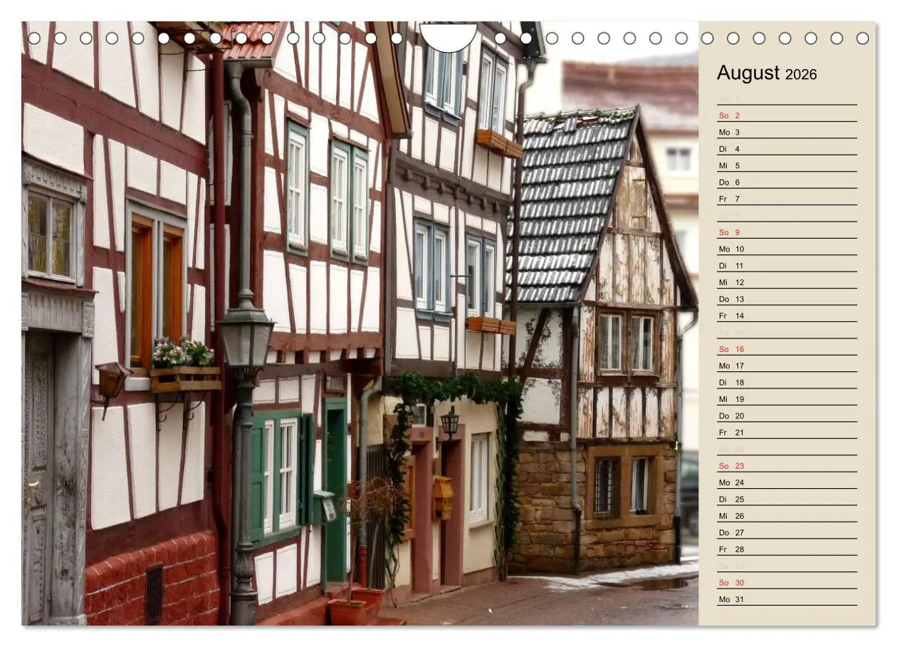 Bild: 9783457996225 | Bad Orb - Romantik im Spessart (Wandkalender 2026 DIN A4 quer),...