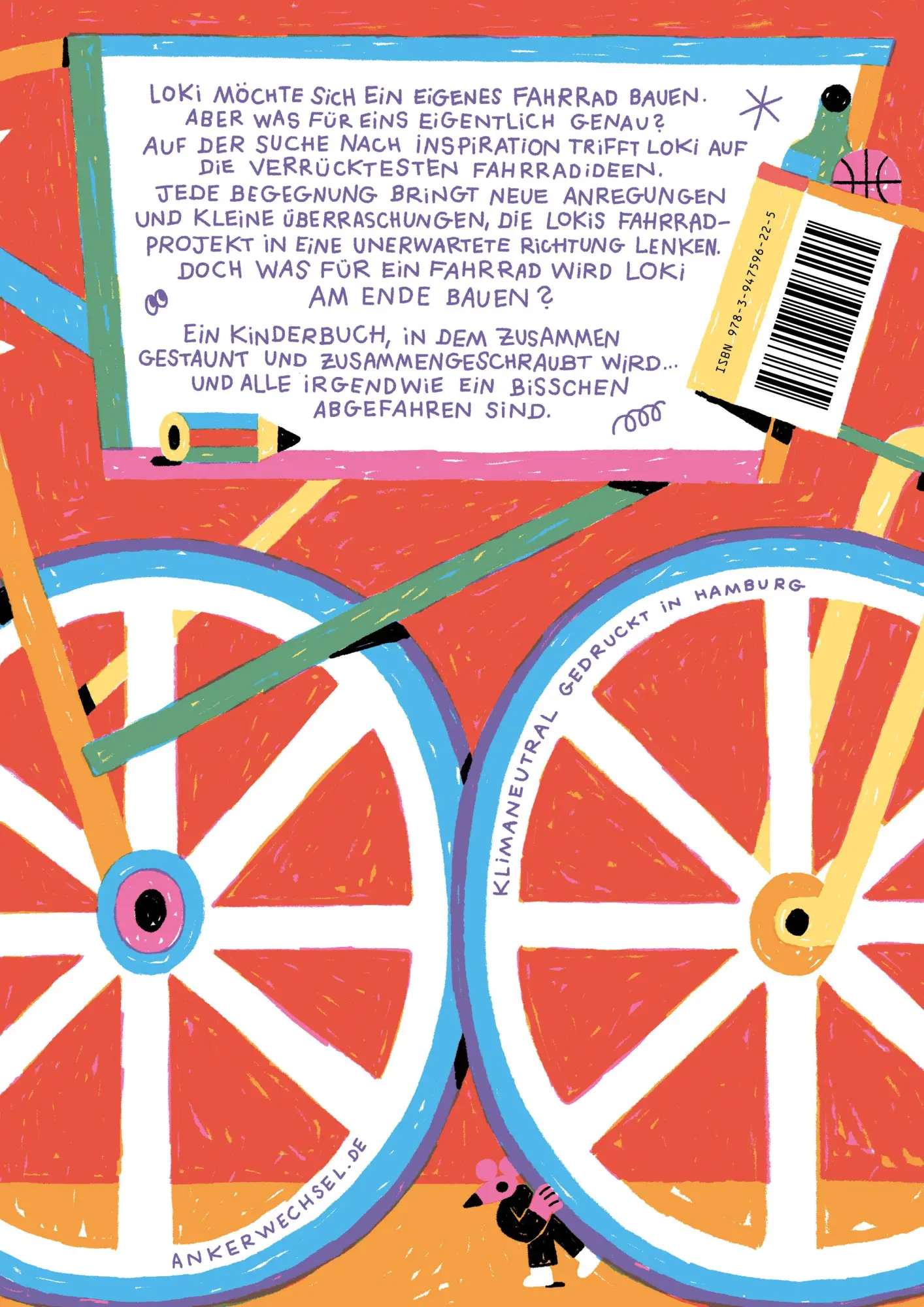 Rückseite: 9783947596225 | Boah, was für ein Fahrrad!? | Engstfeld Caspar David | Buch | 32 S.