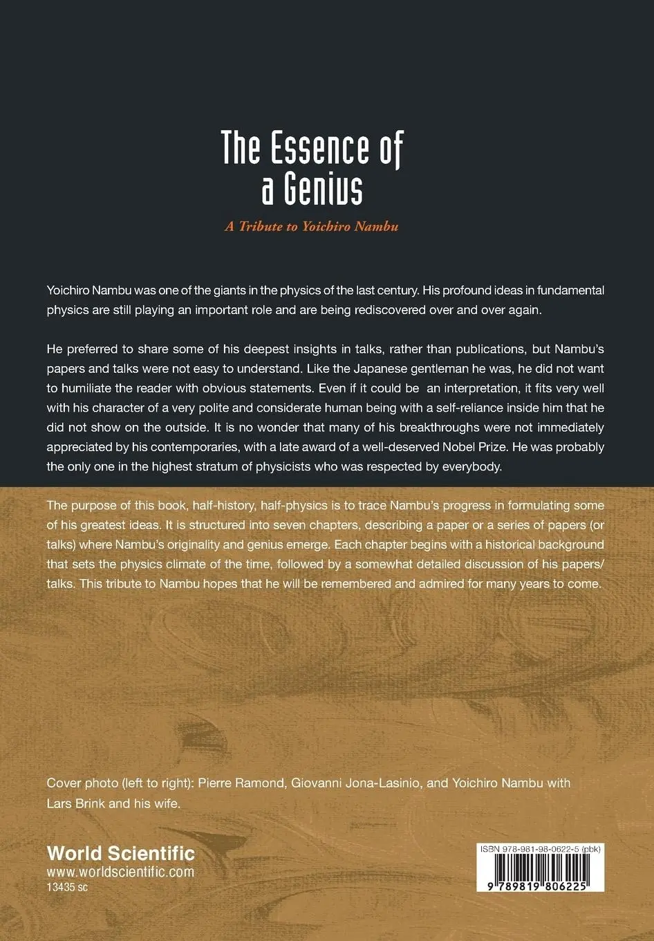 Rückseite: 9789819806225 | ESSENCE OF A GENIUS, THE | A TRIBUTE TO YOICHIRO NAMBU | Brink | Buch