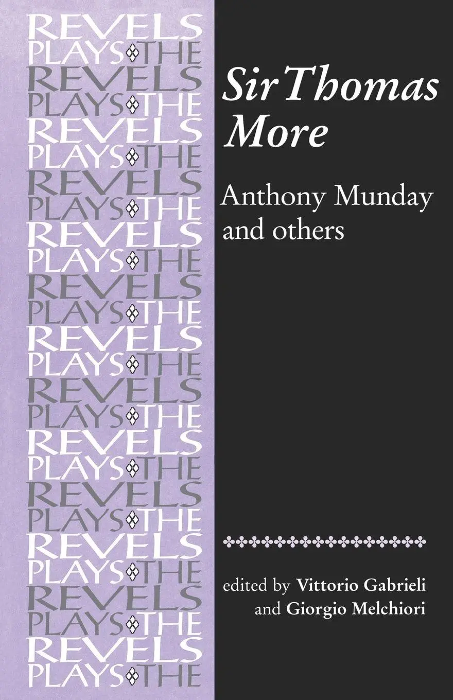 Cover: 9780719016325 | Sir Thomas More | By Anthony Munday and others | Gabrieli (u. a.)