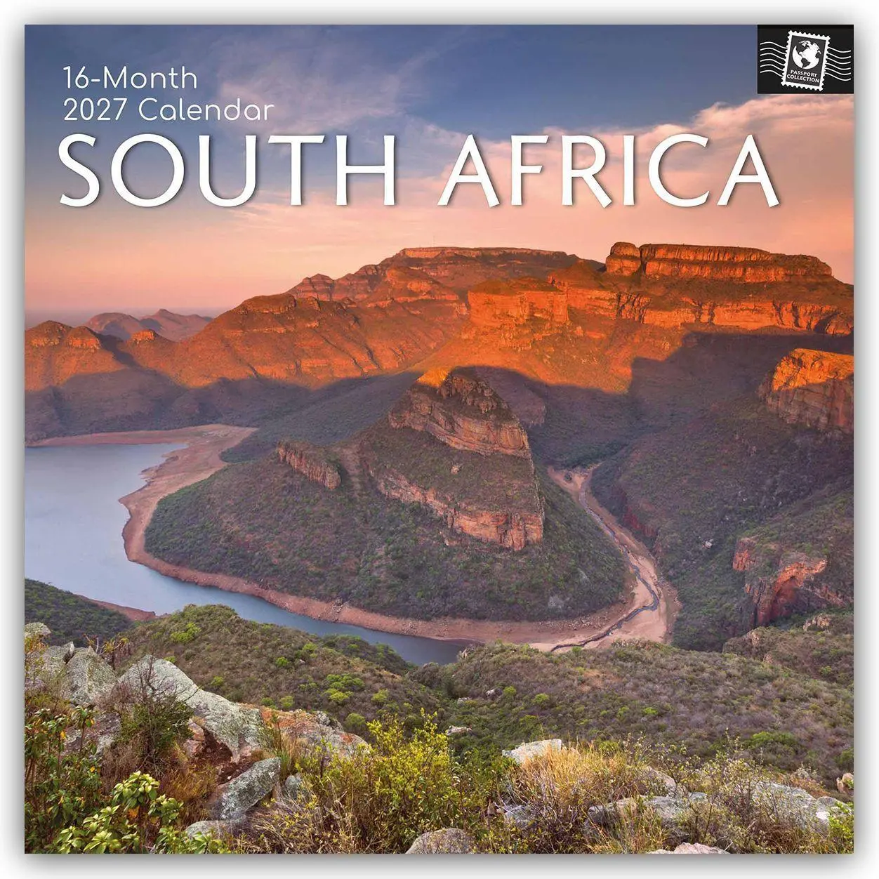 Cover: 9781805976325 | South Africa - Südafrika 2027 - 16-Monatskalender | The Gifted | 28 S.