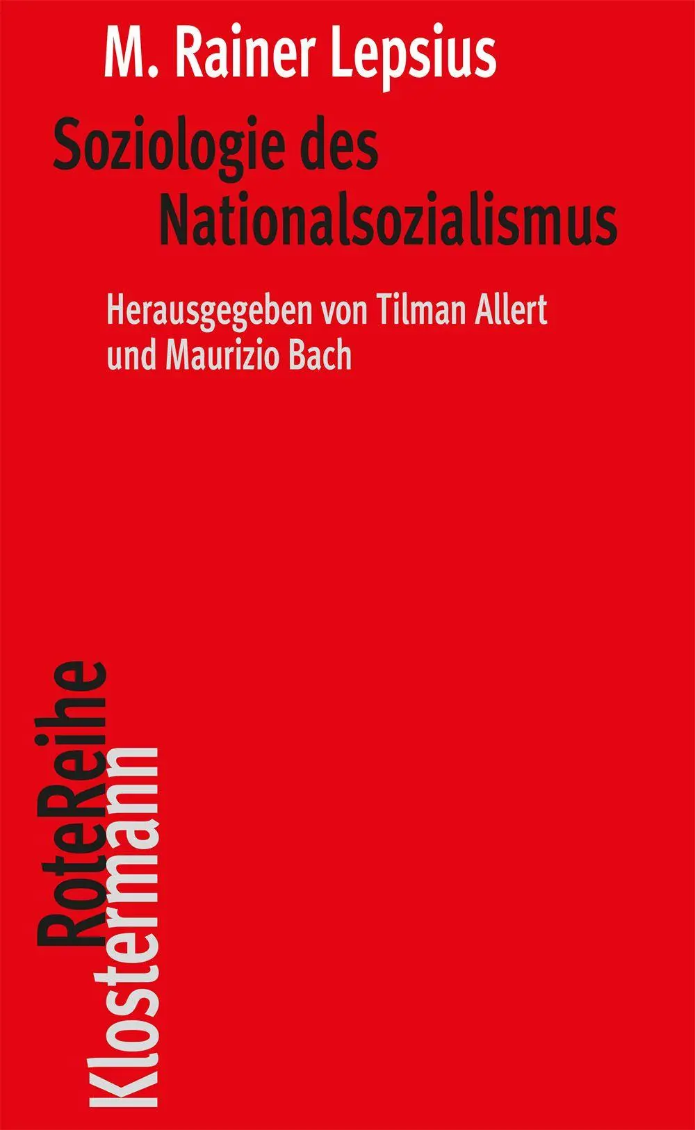 Cover: 9783465046325 | Soziologie des Nationalsozialismus | M. Rainer Lepsius | Taschenbuch