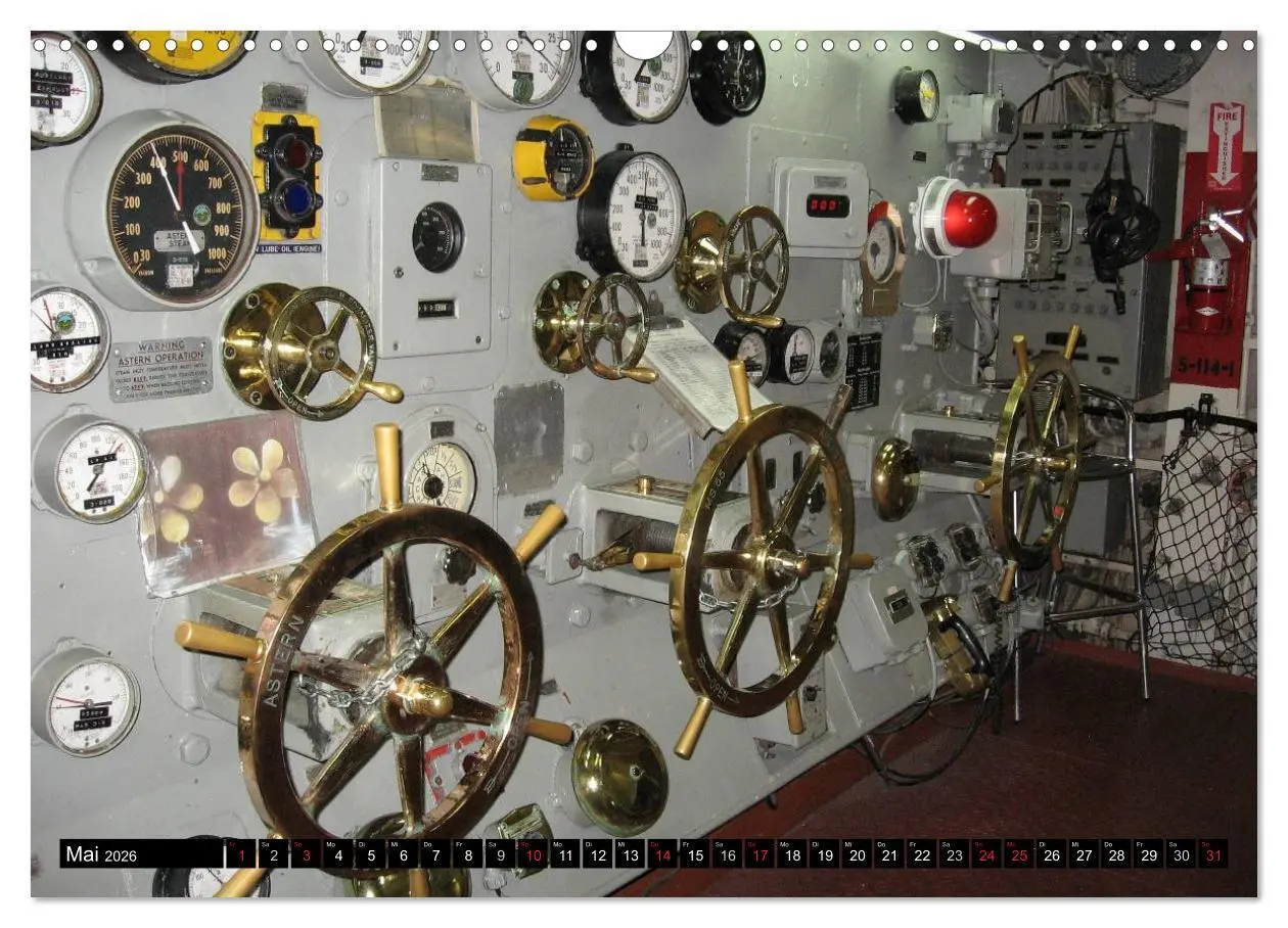 Bild: 9783516146325 | Kriegsschiffe der USA (Wandkalender 2026 DIN A3 quer), CALVENDO...