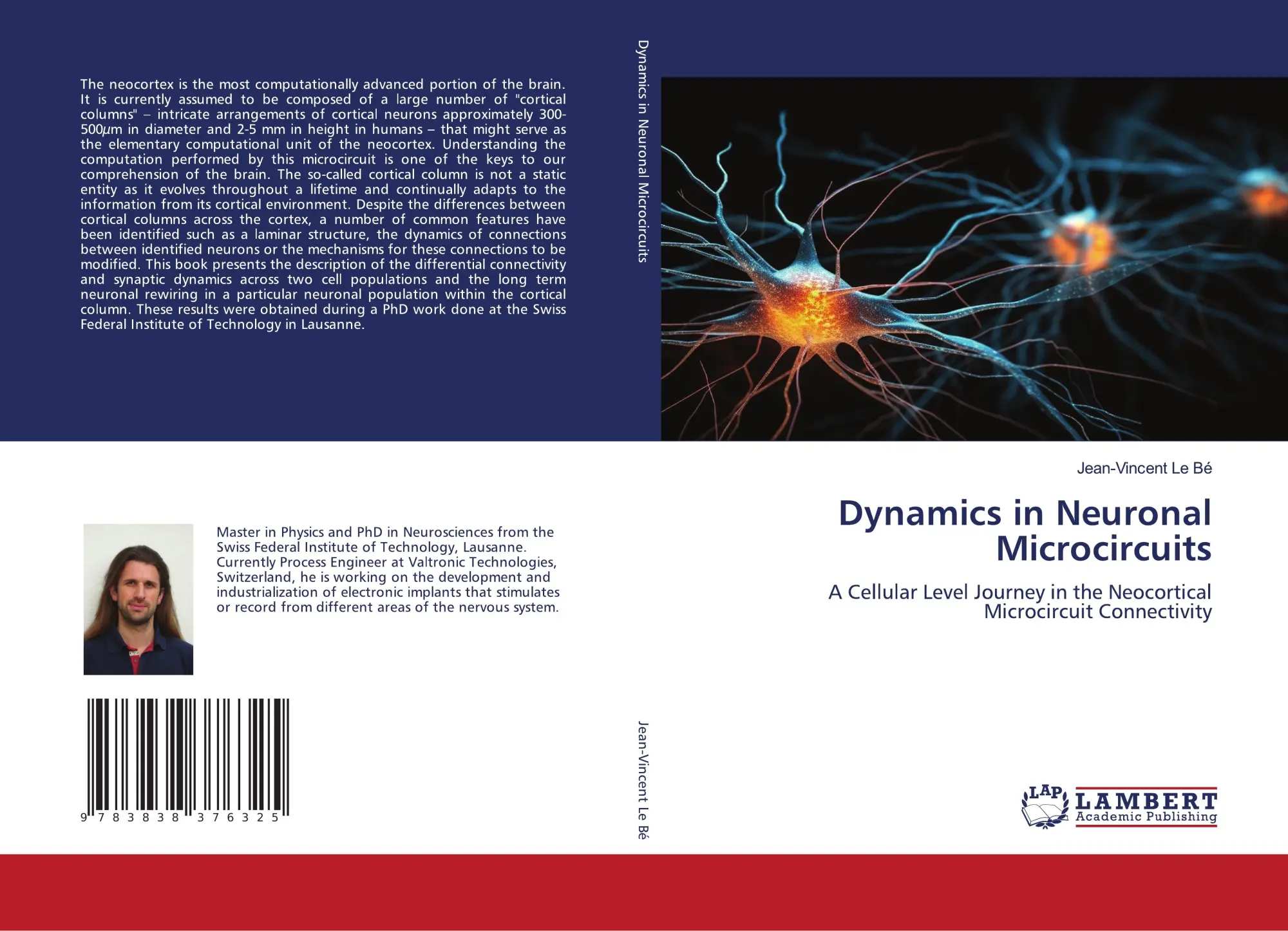 Cover: 9783838376325 | Dynamics in Neuronal Microcircuits | Jean-Vincent Le Bé | Taschenbuch