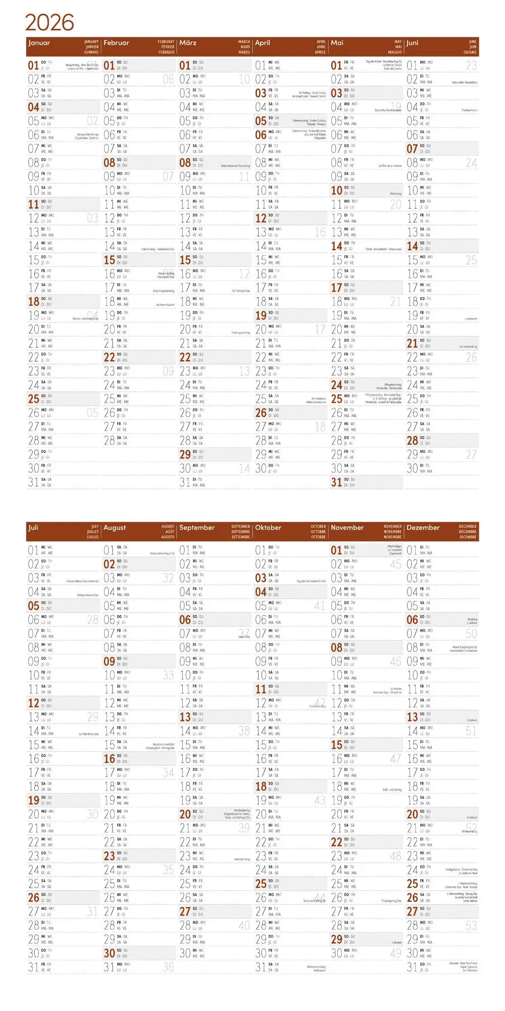Bild: 9783838446325 | Erdmännchen Broschürenkalender 2026 - 30x30 - Art12 | GmbH | Kalender