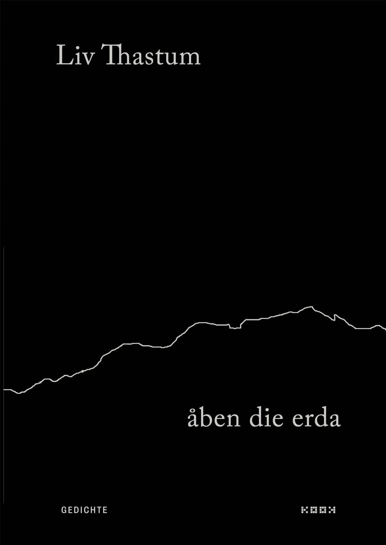 Cover: 9783948336325 | åben die erda | Gedichte | Liv Thastum | Buch | Reihe Lyrik | 96 S.