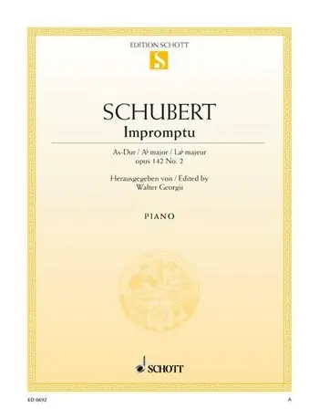 Cover: 9790001086325 | Impromptu | Franz Schubert | Buch | 8 S. | Deutsch | 1985