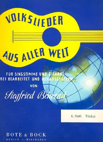 Cover: 9790202506325 | Volkslieder aus aller Welt | Turkei | Buch | Bote und Bock
