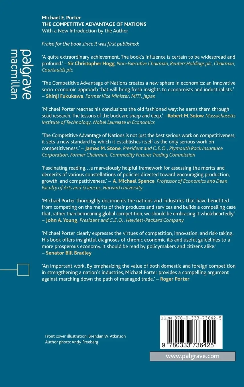 Rückseite: 9780333736425 | The Competitive Advantage of Nations | Michael E. Porter | Buch | xxxi