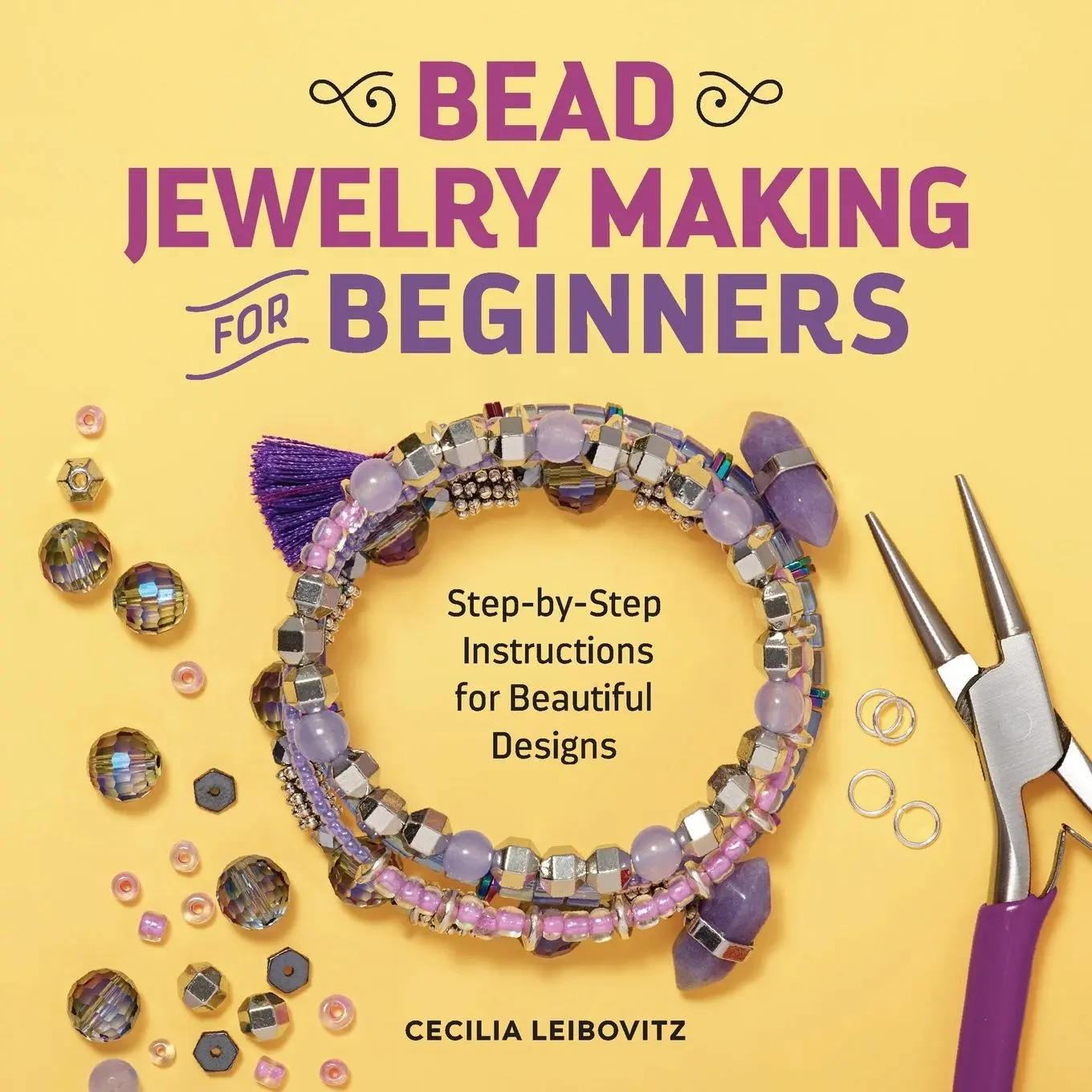 Cover: 9781641526425 | Bead Jewelry Making for Beginners | Cecilia Leibovitz | Taschenbuch