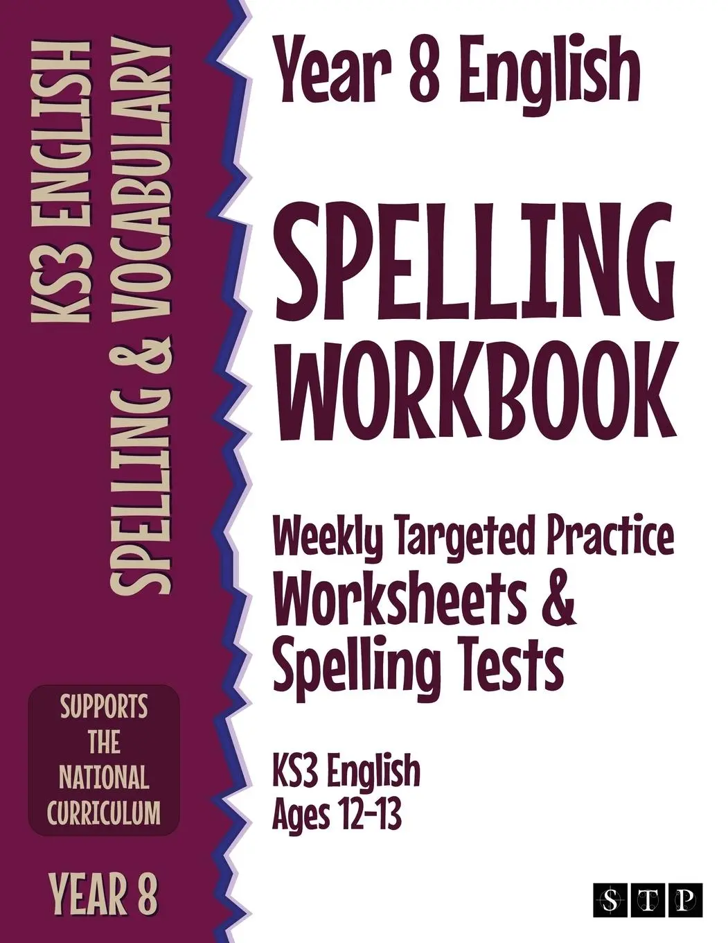 Cover: 9781912956425 | Year 8 English Spelling Workbook | Stp Books | Taschenbuch | Englisch