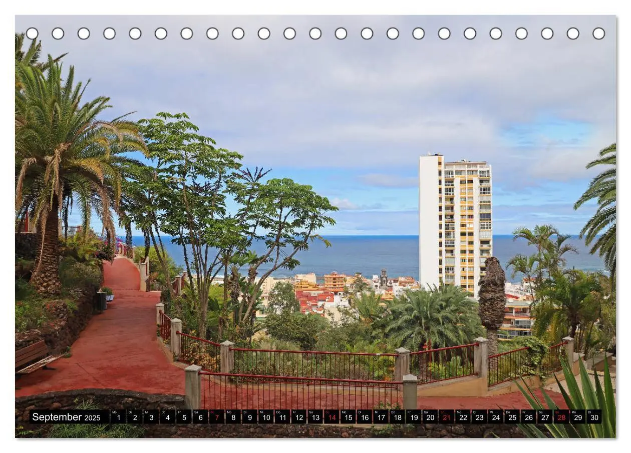 Bild: 9783435266425 | Puerto de la Cruz - Stadt am Atlantik (Tischkalender 2025 DIN A5...
