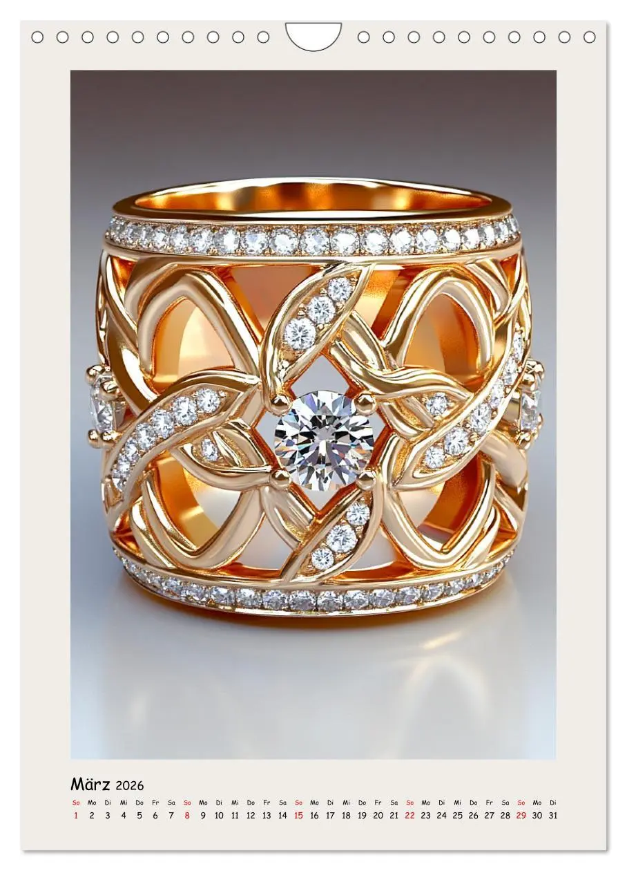 Bild: 9783457286425 | Glanz und Brillanz. Exklusive Goldringe mit Brillianten...