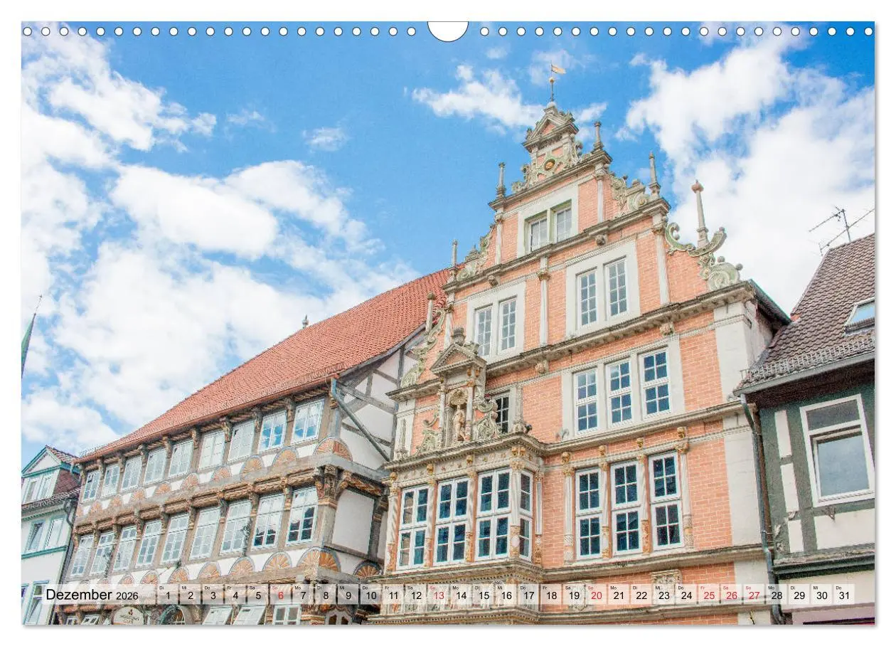 Bild: 9783457596425 | Altes Hameln (Wandkalender 2026 DIN A3 quer), CALVENDO Monatskalender
