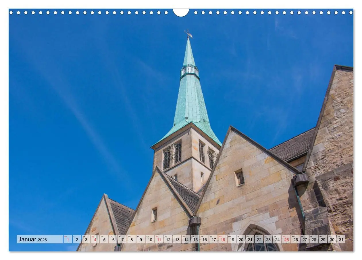 Bild: 9783457596425 | Altes Hameln (Wandkalender 2026 DIN A3 quer), CALVENDO Monatskalender