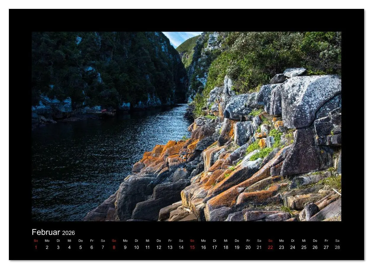 Bild: 9783516136425 | Südafrika - Garden Route (Wandkalender 2026 DIN A4 quer), CALVENDO...