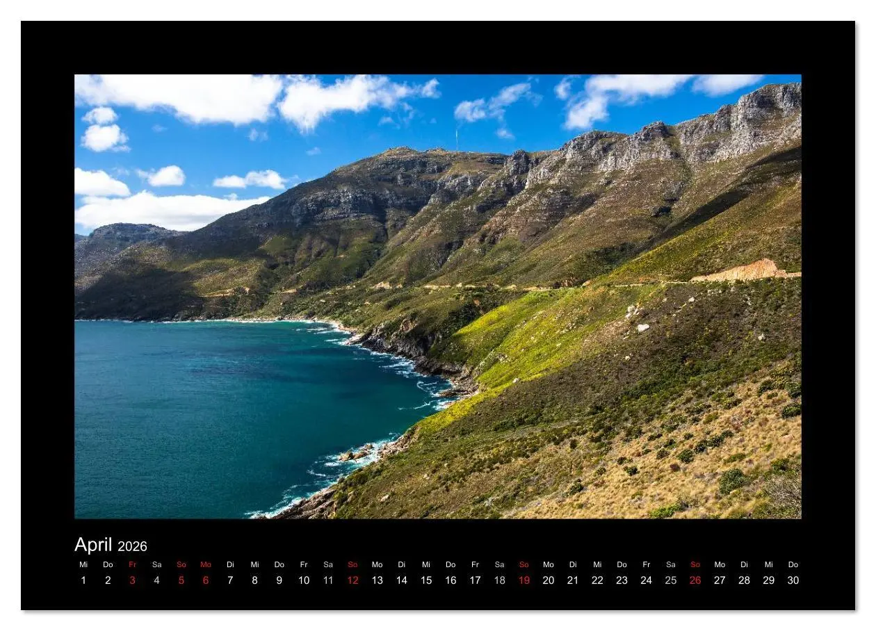 Bild: 9783516136425 | Südafrika - Garden Route (Wandkalender 2026 DIN A4 quer), CALVENDO...