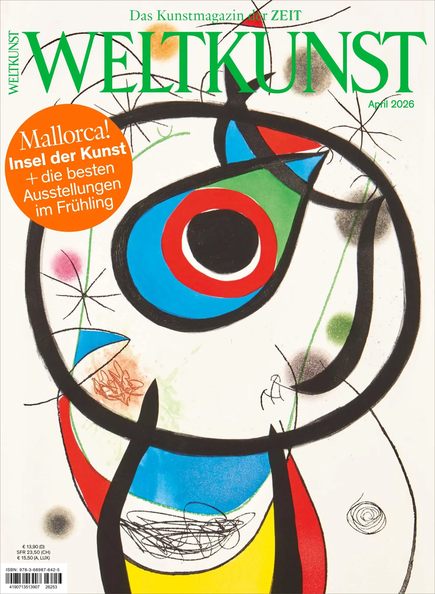 Cover: 9783689876425 | ZEIT Weltkunst 253/26 | Mallorca! Insel der Kunst | KG | Broschüre