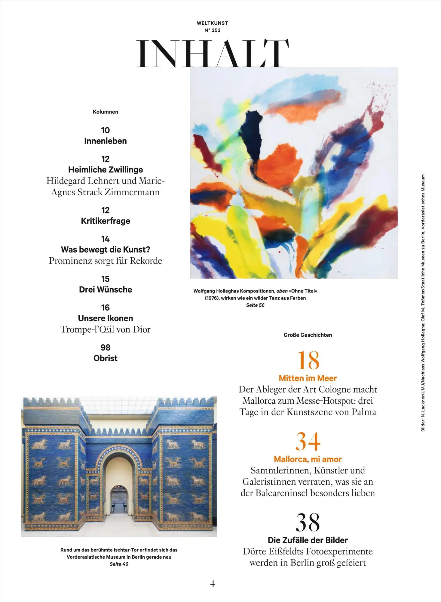 Bild: 9783689876425 | ZEIT Weltkunst 253/26 | Mallorca! Insel der Kunst | KG | Broschüre