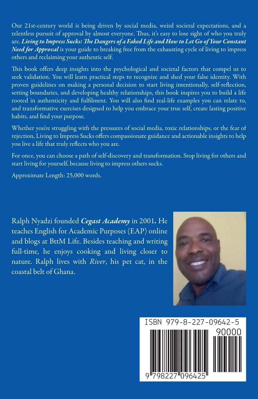 Rückseite: 9798227096425 | No Need to Impress People | Ralph Nyadzi | Taschenbuch | Englisch