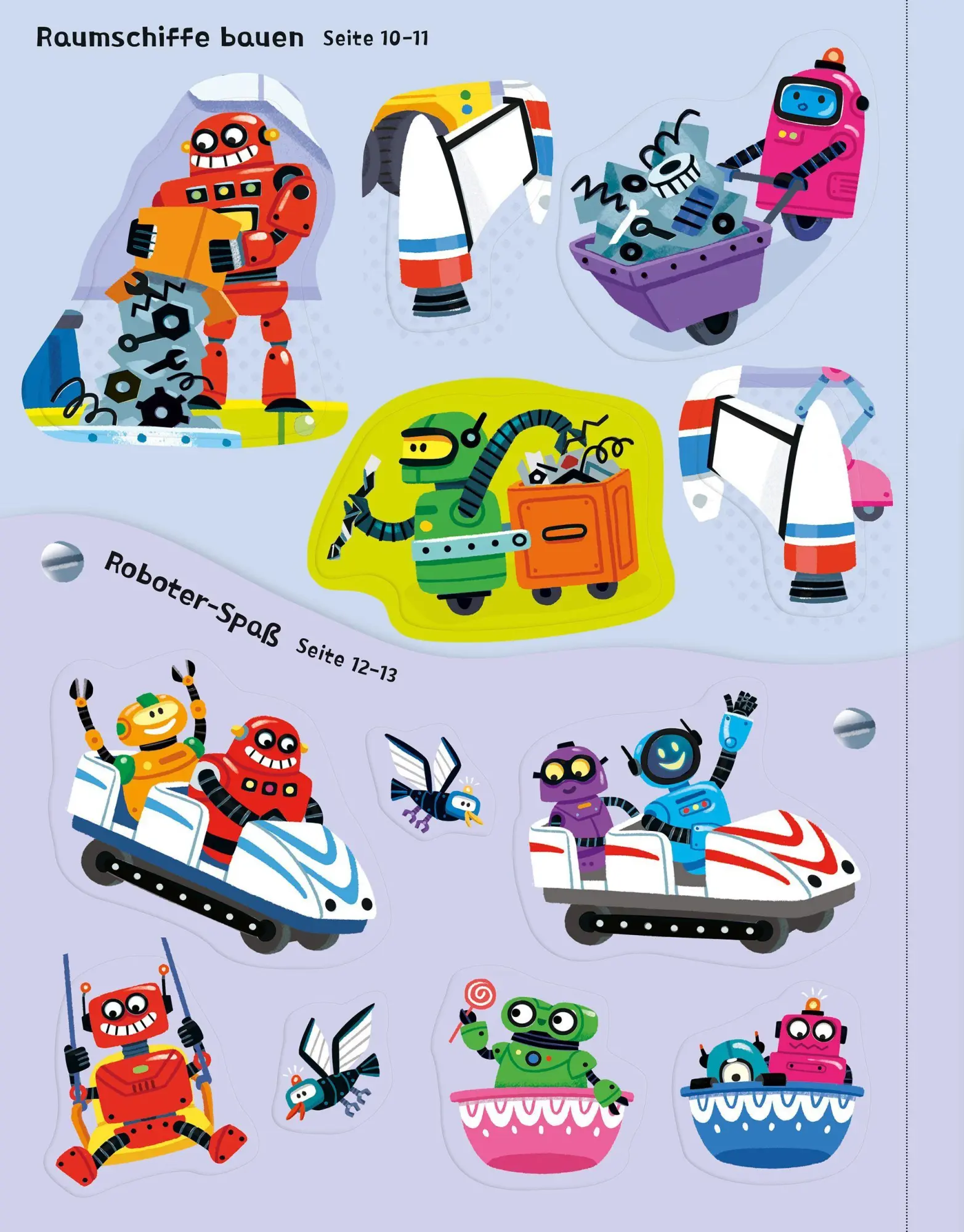 Bild: 9781035706525 | Mein erstes Stickerbuch METALLIC: Roboter | Alice Beecham | Buch