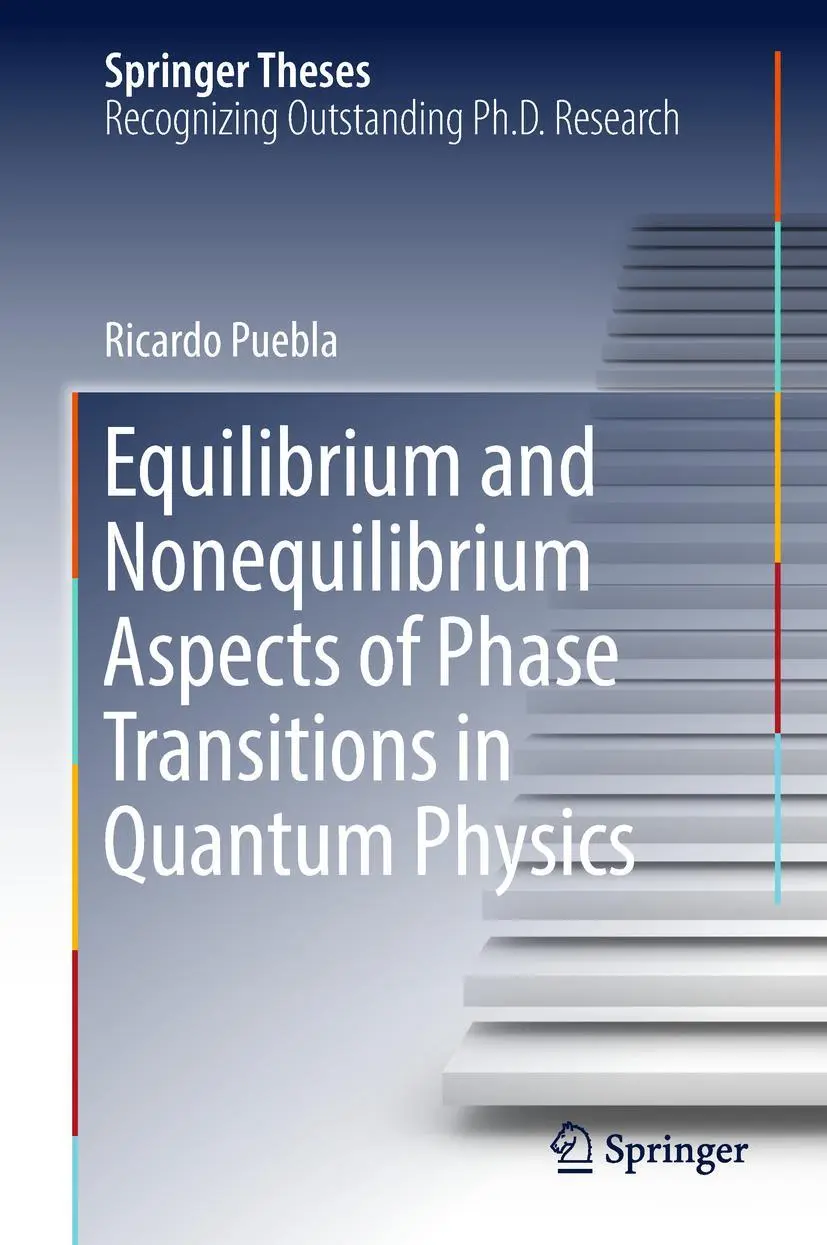Cover: 9783030006525 | Equilibrium and Nonequilibrium Aspects of Phase Transitions in...