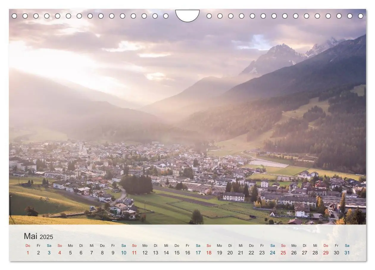 Bild: 9783383786525 | Dolomiten - Rundreise um Drei Zinnen (Wandkalender 2025 DIN A4...