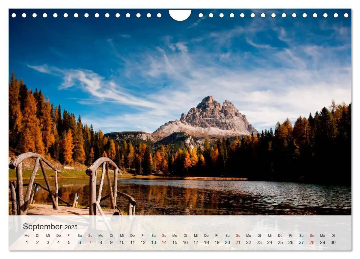 Bild: 9783383786525 | Dolomiten - Rundreise um Drei Zinnen (Wandkalender 2025 DIN A4...