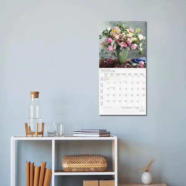 Bild: 9783731886525 | Flowers 2026 | Verlag Korsch | Kalender | 13 S. | Deutsch | 2026