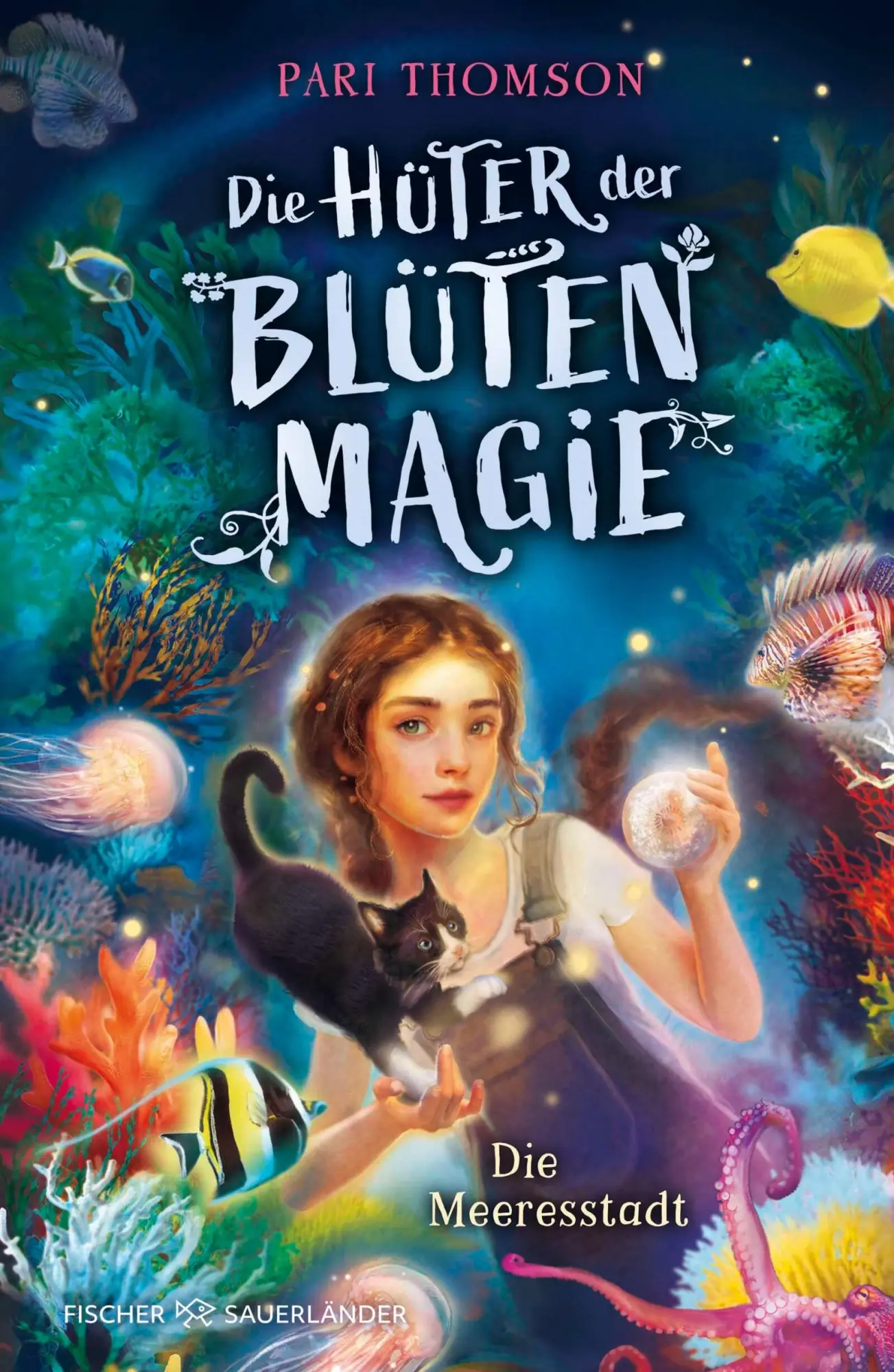 Cover: 9783737376525 | Die Hüter der Blütenmagie - Die Meeresstadt | Pari Thomson | Buch