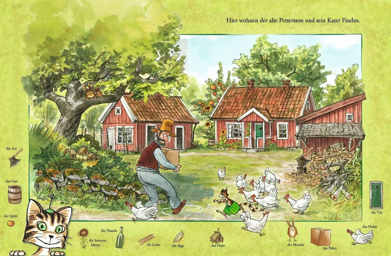 Bild: 9783751206525 | Das große Pettersson und Findus Wimmelbuch | Sven Nordqvist | Buch