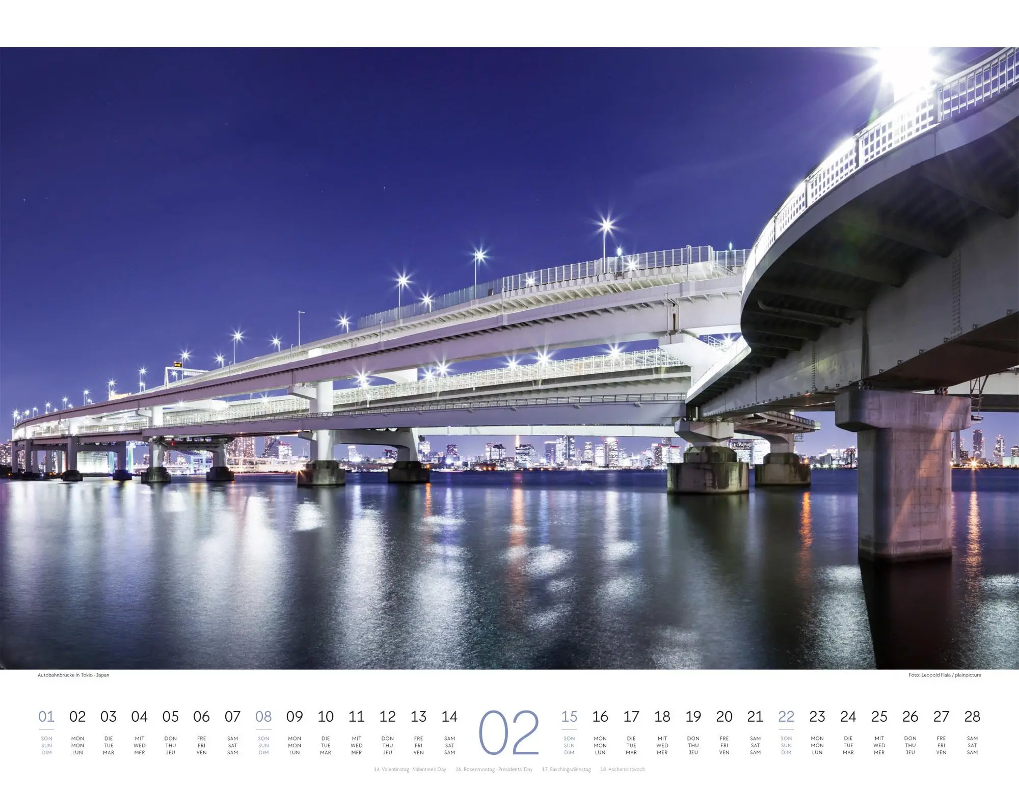Bild: 9783838426525 | Brücken Kalender 2026 | Ackermann Kunstverlag GmbH | Kalender | 14 S.