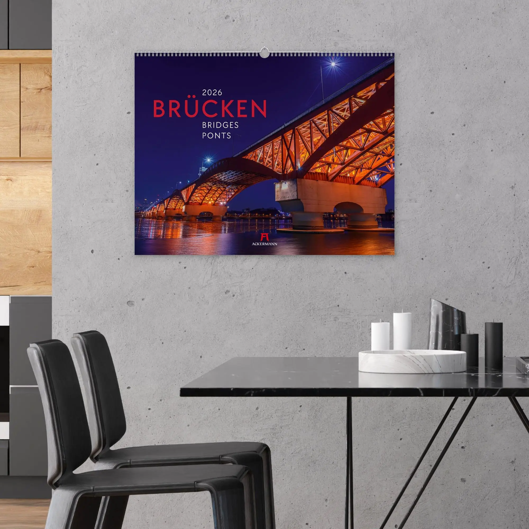 Bild: 9783838426525 | Brücken Kalender 2026 | Ackermann Kunstverlag GmbH | Kalender | 14 S.