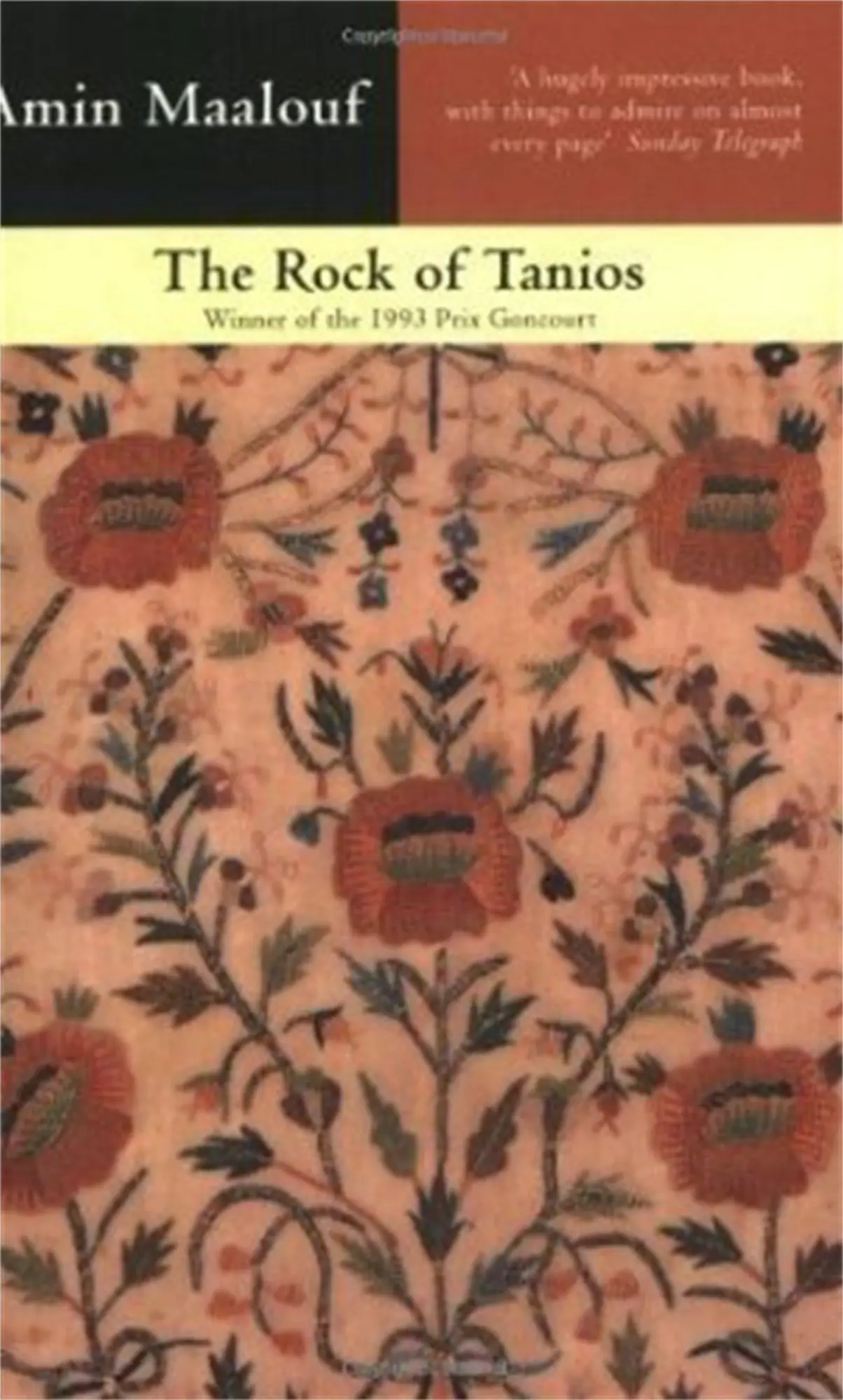 Cover: 9780349106625 | The Rock Of Tanios | Amin Maalouf | Taschenbuch | Englisch | 1995