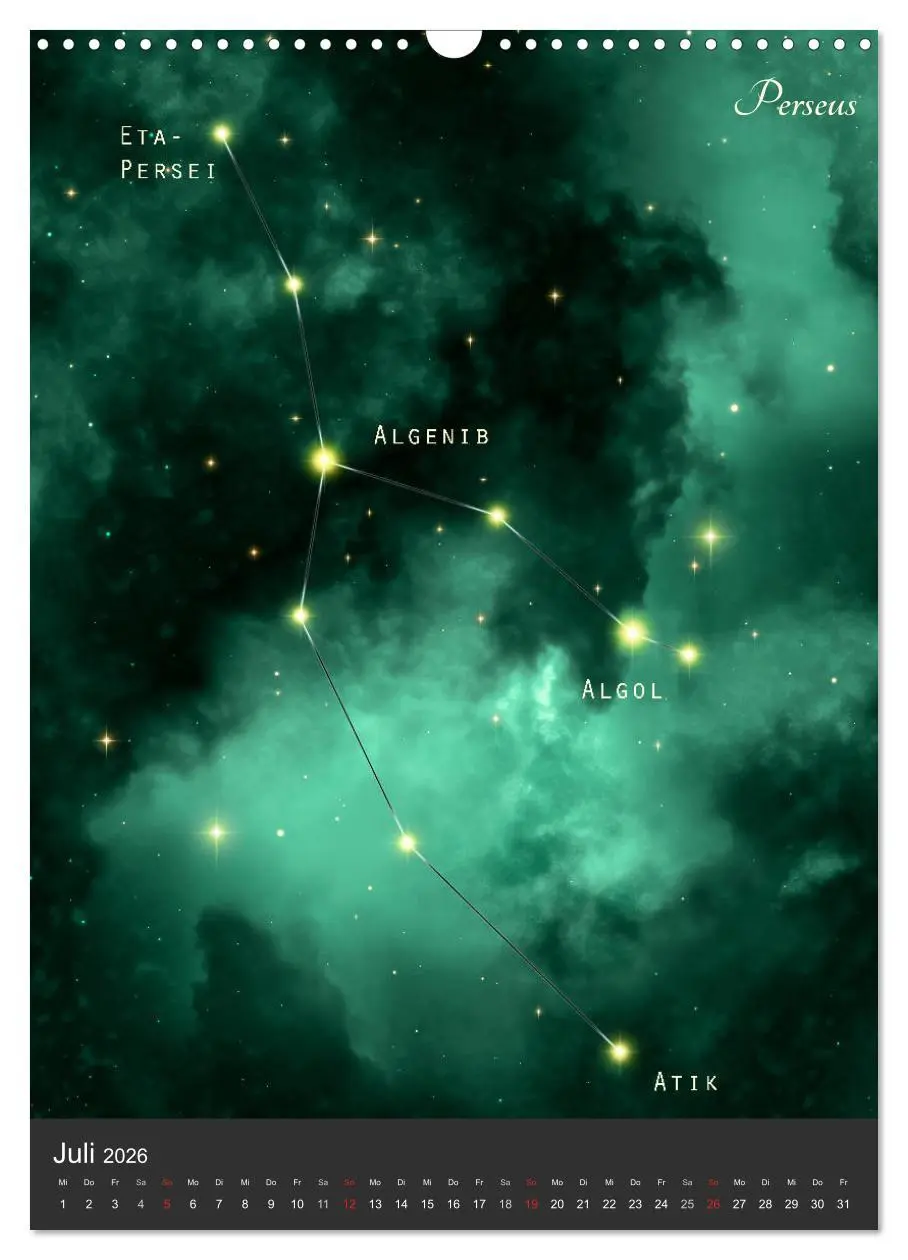 Bild: 9783516426625 | Unsere Sternbilder (Wandkalender 2026 DIN A3 hoch), CALVENDO...