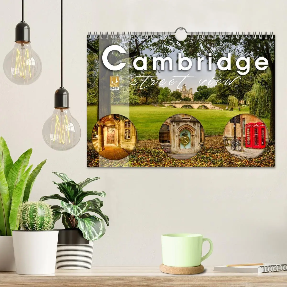 Bild: 9783569826625 | Cambridge street view (Wandkalender 2027 DIN A4 quer), CALVENDO...