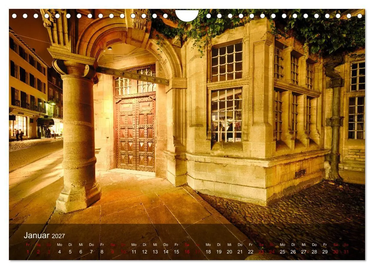 Bild: 9783569826625 | Cambridge street view (Wandkalender 2027 DIN A4 quer), CALVENDO...