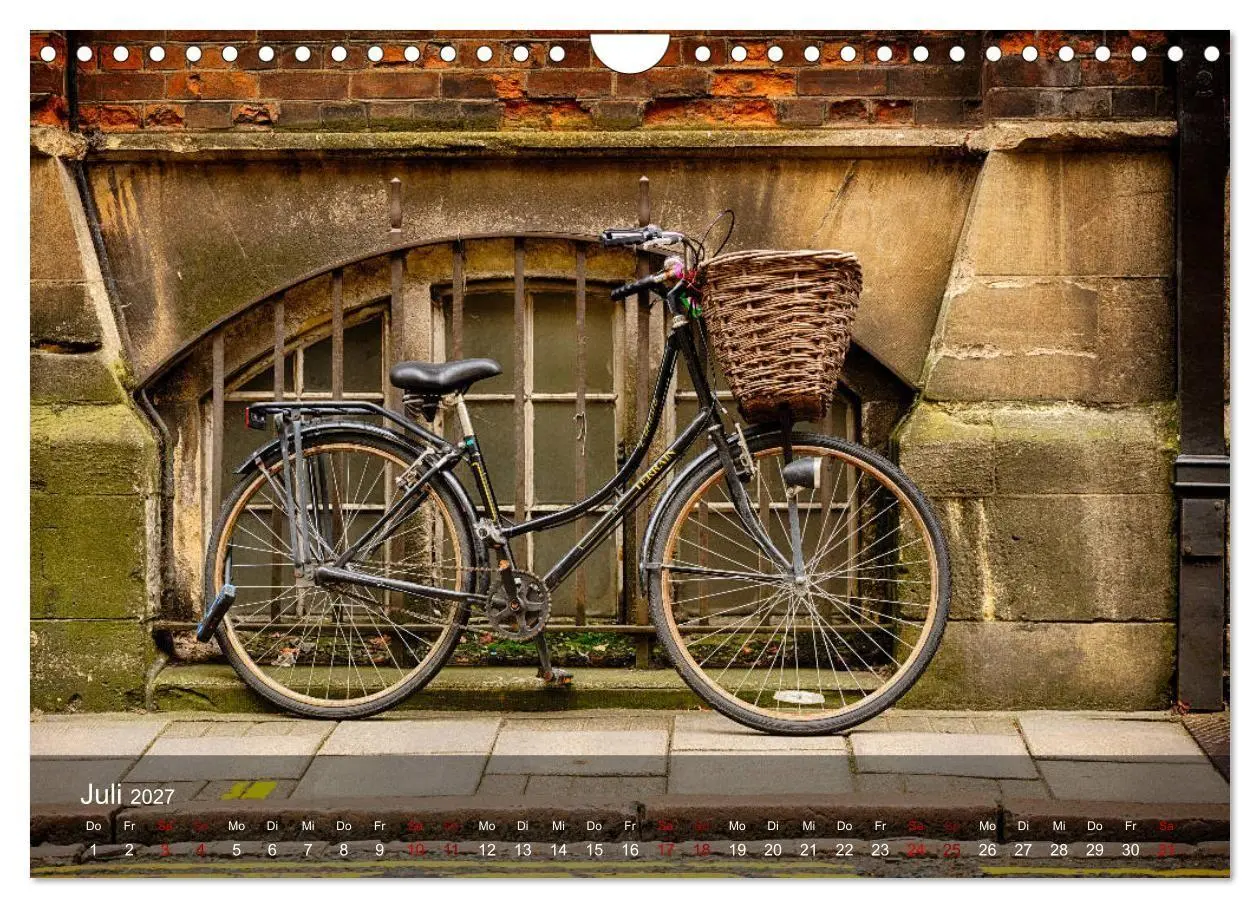 Bild: 9783569826625 | Cambridge street view (Wandkalender 2027 DIN A4 quer), CALVENDO...