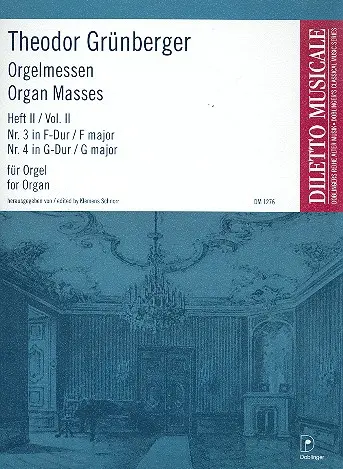 Orgelmessen Band 2 F-Dur, G-Dur