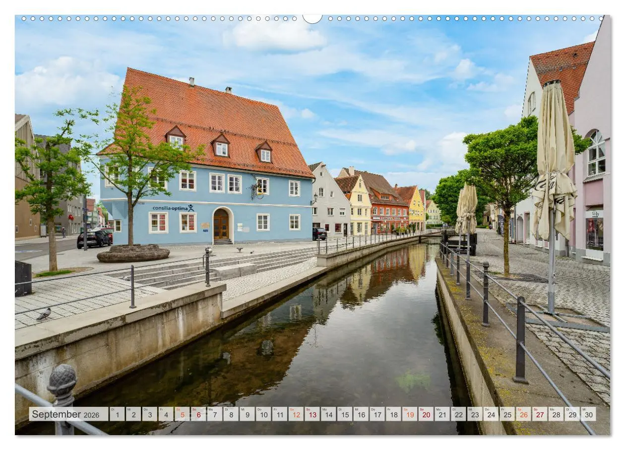 Bild: 9783457636725 | Memmingen Impressionen (Wandkalender 2026 DIN A2 quer), CALVENDO...