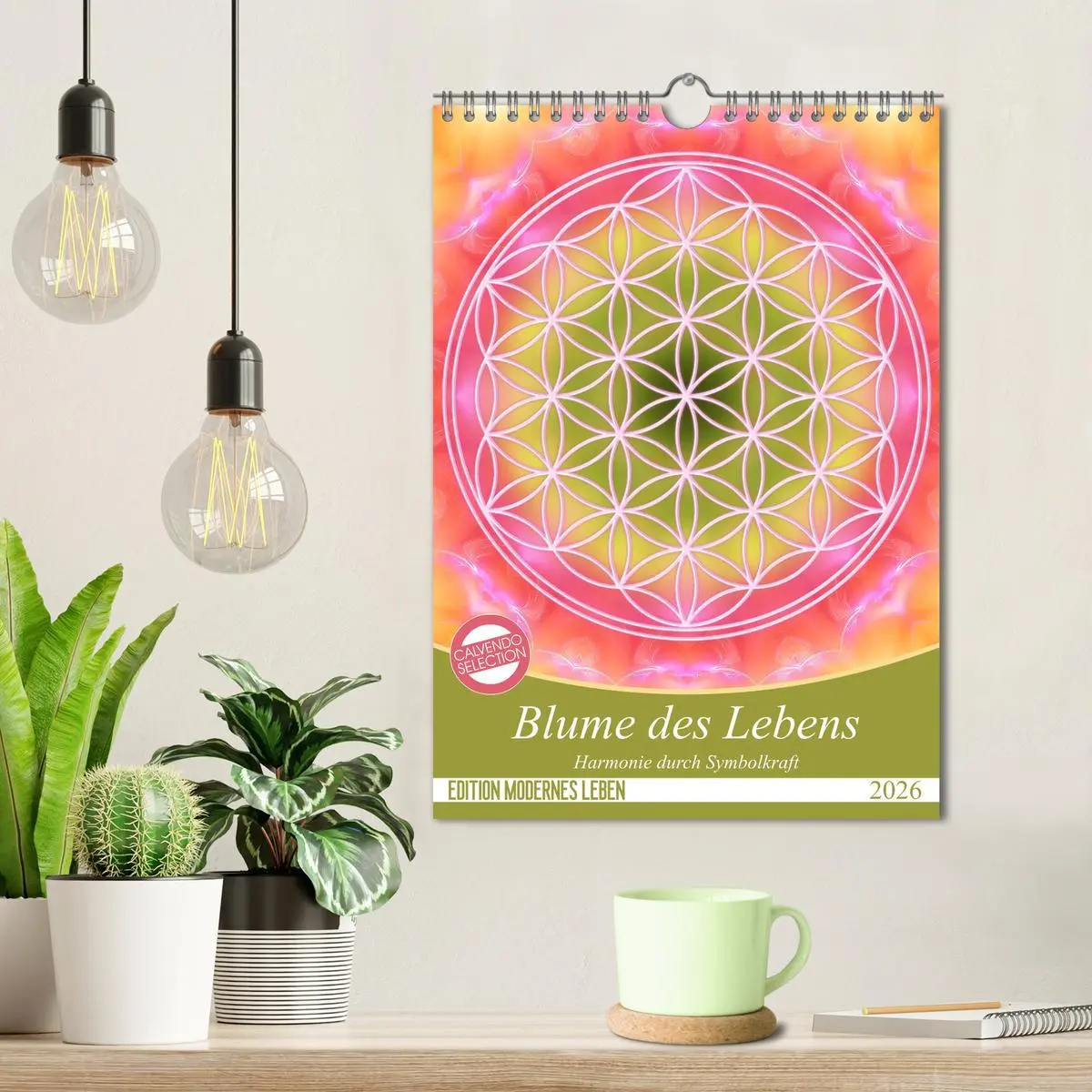 Bild: 9783516416725 | Blume des Lebens - Harmonie durch Symbolkraft (Wandkalender 2026...