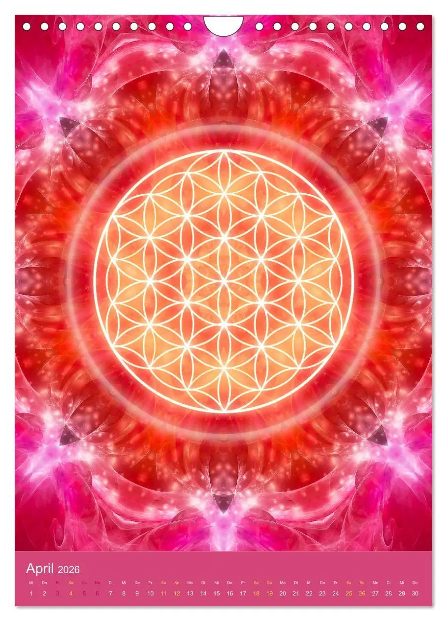 Bild: 9783516416725 | Blume des Lebens - Harmonie durch Symbolkraft (Wandkalender 2026...